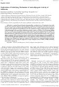 Cover page: Exploration of underlying mechanism of anti-adipogenic activity of sulfuretin
