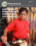 Cover page: Supporting Female Street Vendors in Los Angeles