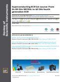 Cover page: Superconducting ECR ion source: From 24-28 GHz SECRAL to 45 GHz fourth generation ECR
