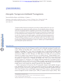 Cover page: Mosquito Transposon-Mediated Transgenesis.