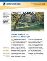 Cover page: Natural History of the Central Coast Bioregion