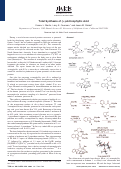 Cover page: Total Synthesis of (±)-Actinophyllic Acid