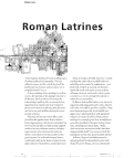 Cover page: Roman Latrines