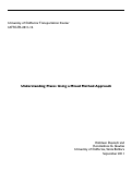 Cover page of Understanding Places Using a Mixed Method Approach