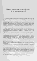 Cover page: Nuevo ensayo de caracterización de la lengua guaraní
