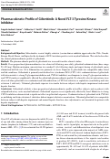 Cover page: Pharmacokinetic Profile of Gilteritinib: A Novel FLT-3 Tyrosine Kinase Inhibitor