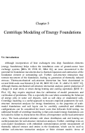 Cover page: Centrifuge Modeling of Energy Foundations