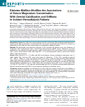 Cover page: Diabetes Mellitus Modifies the Associations of Serum Magnesium Concentration With&nbsp;Arterial Calcification and Stiffness in&nbsp;Incident Hemodialysis Patients