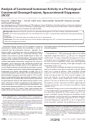 Cover page: Analysis of Carotenoid Isomerase Activity in a Prototypical Carotenoid Cleavage Enzyme, Apocarotenoid Oxygenase (ACO)*