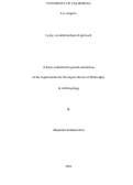 Cover page: Lying: an anthropological approach