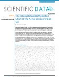 Cover page: The International Bathymetric Chart of the Arctic Ocean Version 4.0.