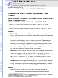 Cover page: Cardiovascular Disease Mortality Among Breast Cancer Survivors