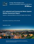 Cover page: U.S. Industrial and Commercial Motor System Market Assessment Report Volume 2: Advanced Motors and Drives Supply Chain Review