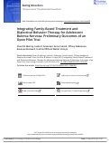 Cover page: Integrating Family-Based Treatment and Dialectical Behavior Therapy for Adolescent Bulimia Nervosa: Preliminary Outcomes of an Open Pilot Trial