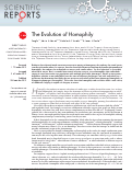Cover page: The Evolution of Homophily
