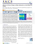 Cover page: Influence of Excess Charge on Water Adsorption on the BiVO4(010) Surface