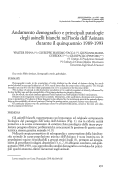 Cover page: Andamento demografico e principali patologie degli asinelli bianchi nell'isola dell'Asinara durante il quinquennio 1989-1993