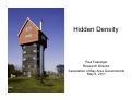Cover page: Hidden Density