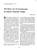Cover page: The Rock Art of <em>Soxtonocmu</em>, an Inland Chumash Village