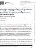 Cover page: Comparison of Chlorantraniliprole and Flubendiamide Activity Toward Wild-Type and Malignant Hyperthermia-Susceptible Ryanodine Receptors and Heat Stress Intolerance