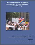 Cover page: The "California Package" of Immigrant Integration and the Evolving Nature of State Citizenship