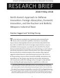 Cover page: North Korea’s Approach to Defense Innovation: Foreign Absorption, Domestic Innovation, and the Nuclear and Ballistic Weapons Industrial Base