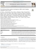 Cover page: The Adolescent Brain Cognitive Development (ABCD) study: Imaging acquisition across 21 sites