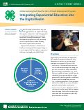 Cover page: Integrating Experiential Education into the Digital Realm