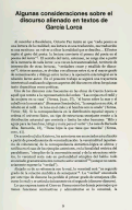Cover page: Algunas consideraciones sobre el discurso alienado en textos de García Lorca
