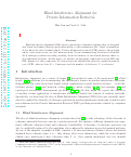 Cover page: Blind Interference Alignment for Private Information Retrieval