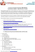 Cover page: Consensus Preclinical Checklist (PRECHECK): Experimental Conditions – Rodent Disclosure Checklist