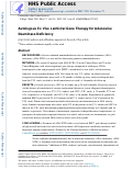 Cover page: Autologous Ex Vivo Lentiviral Gene Therapy for Adenosine Deaminase Deficiency