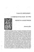 Cover page: Calle It Gentilesse: A Comparative Study of Two Medieval Go-Betweens