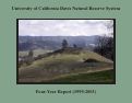 Cover page: UC Davis Natural Reserve System-Four-Year Report (1999-2003)