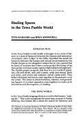 Cover page: Healing Spaces in the Tewa Pueblo World