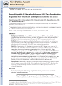 Cover page: Formal hepatitis C education enhances HCV care coordination, expedites HCV treatment and improves antiviral response