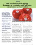 Cover page: Low-income consumers, though less aware of genetically modified foods, are concerned and want labels