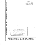 Cover page: COMPLEX ALPHA SPECTRA OF RADIOTHORIUM (TH228) AND THORIUM-X (Ra224)