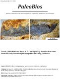 Cover page: Acanthodian fauna from the Early Devonian (Emsian) of Death Valley, California