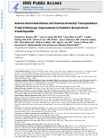 Cover page: Alanine Aminotransferase and Gamma‐Glutamyl Transpeptidase Predict Histologic Improvement in Pediatric Nonalcoholic Steatohepatitis