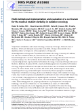 Cover page: Multi-Institutional Implementation and Evaluation of a Curriculum for the Medical Student Clerkship in Radiation Oncology