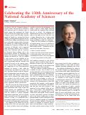 Cover page: Celebrating the 150th Anniversary of the National Academy of Sciences