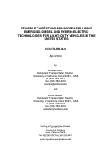 Cover page: Feasible Café Standard Increases Using Emerging Diesel and Hybrid-Electric Technologies for Light-Duty Vehicles in the United States
