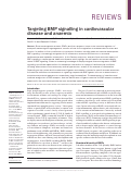 Cover page: Targeting BMP signalling in cardiovascular disease and anaemia