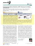 Cover page: Genetically Encoded, pH-Sensitive mTFP1 Biosensor for Probing Lysosomal pH