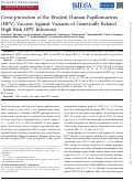 Cover page: Cross-protection of the Bivalent Human Papillomavirus (HPV) Vaccine Against Variants of Genetically Related High-Risk HPV Infections