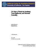 Cover page of I’d Like to Thank the Academy, Team Spillovers, and Network Centrality