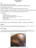 Cover page: Scalp sarcoidosis: a sign of systemic sarcoidosis