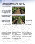 Cover page: Post-emergence herbicides are cost effective for vineyard floor management on the Central Coast