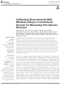 Cover page: Calibrating Environmental DNA Metabarcoding to Conventional Surveys for Measuring Fish Species Richness